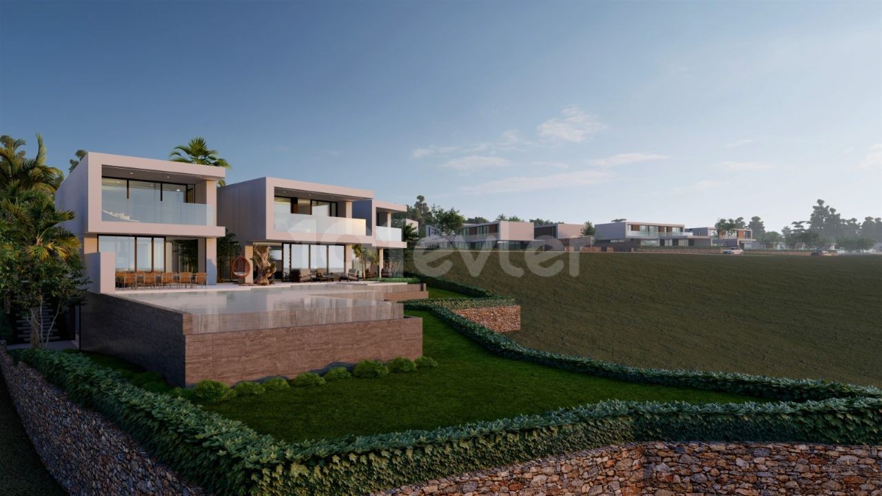 5+1 Villas for Sale in Çatalköy, Kyrenia