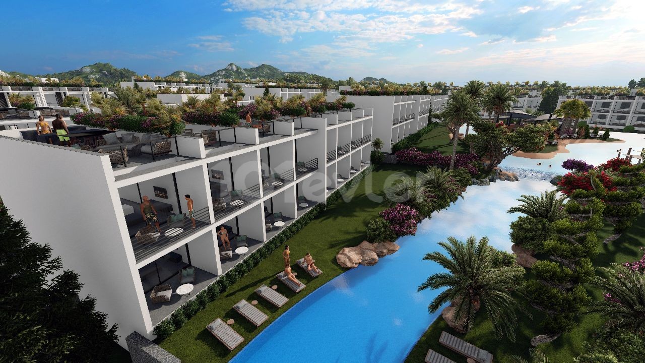 1+1 Apartments for Sale in Esentepe, Kyrenia