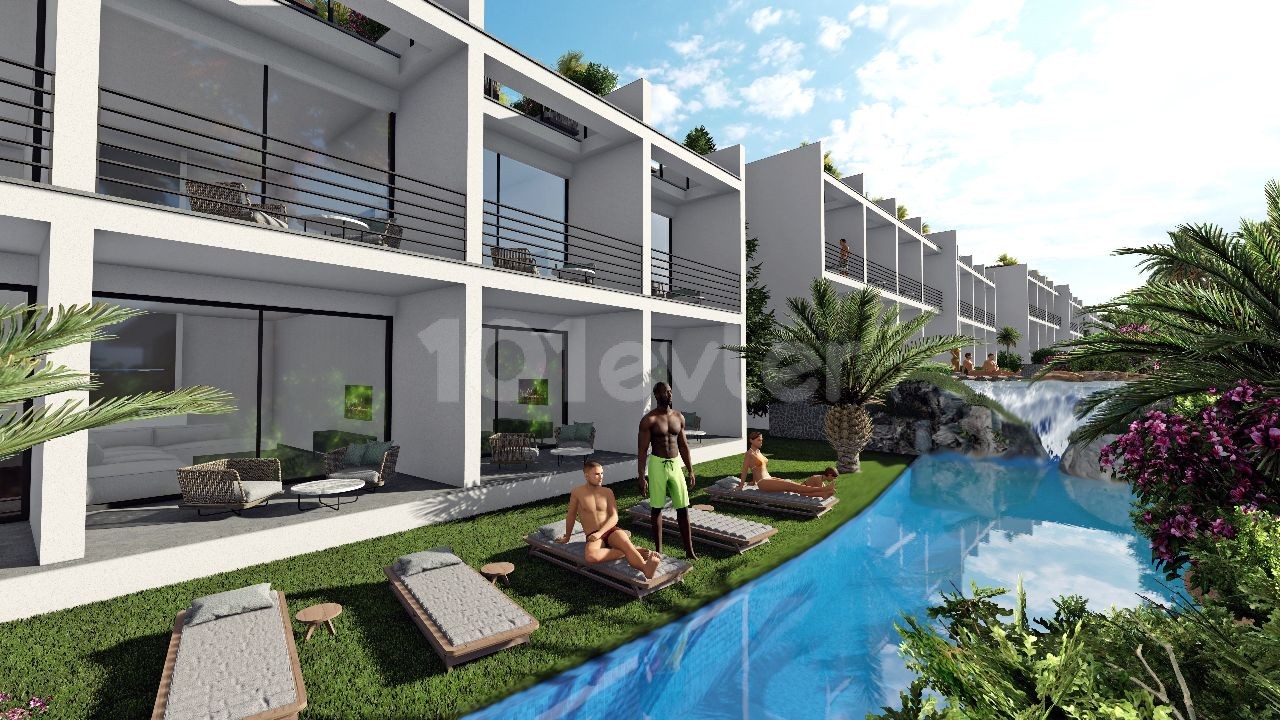 1+1 Apartments for Sale in Esentepe, Kyrenia