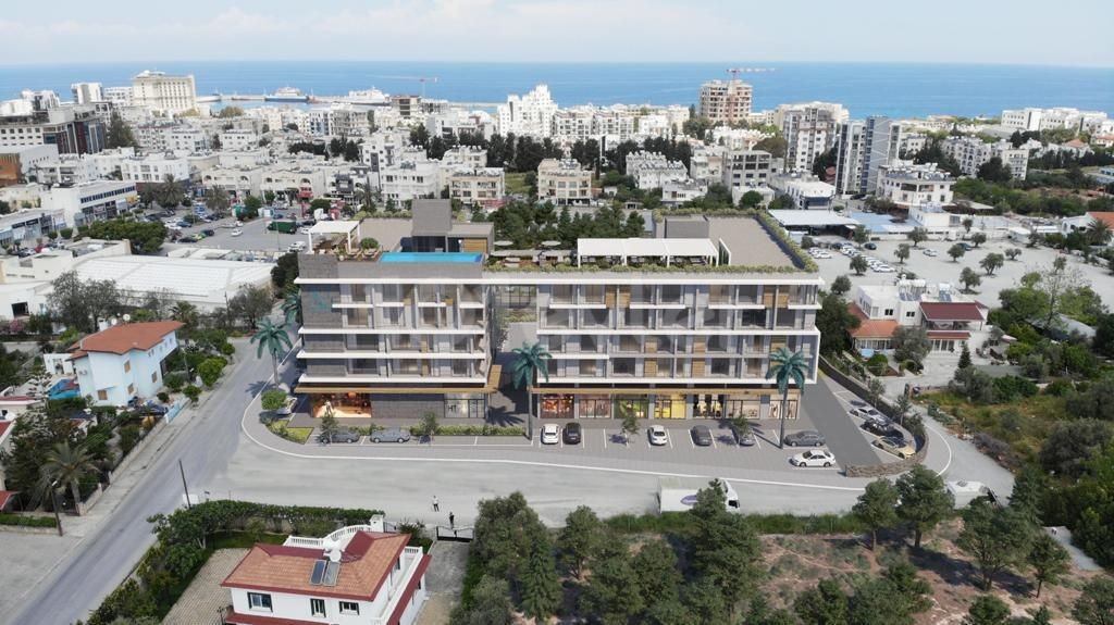 Studio, 1+1, 2+1 and 3+1 Apartments for Sale in Karakum, Kyrenia