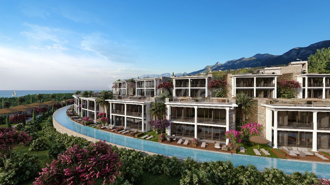 Kyrenia Esentepe Apartments direkt am Meer zu verkaufen