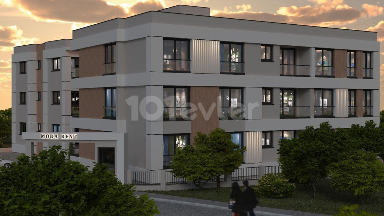 2+1 and 3+1 Apartments for Sale in Kyrenia Laptada  