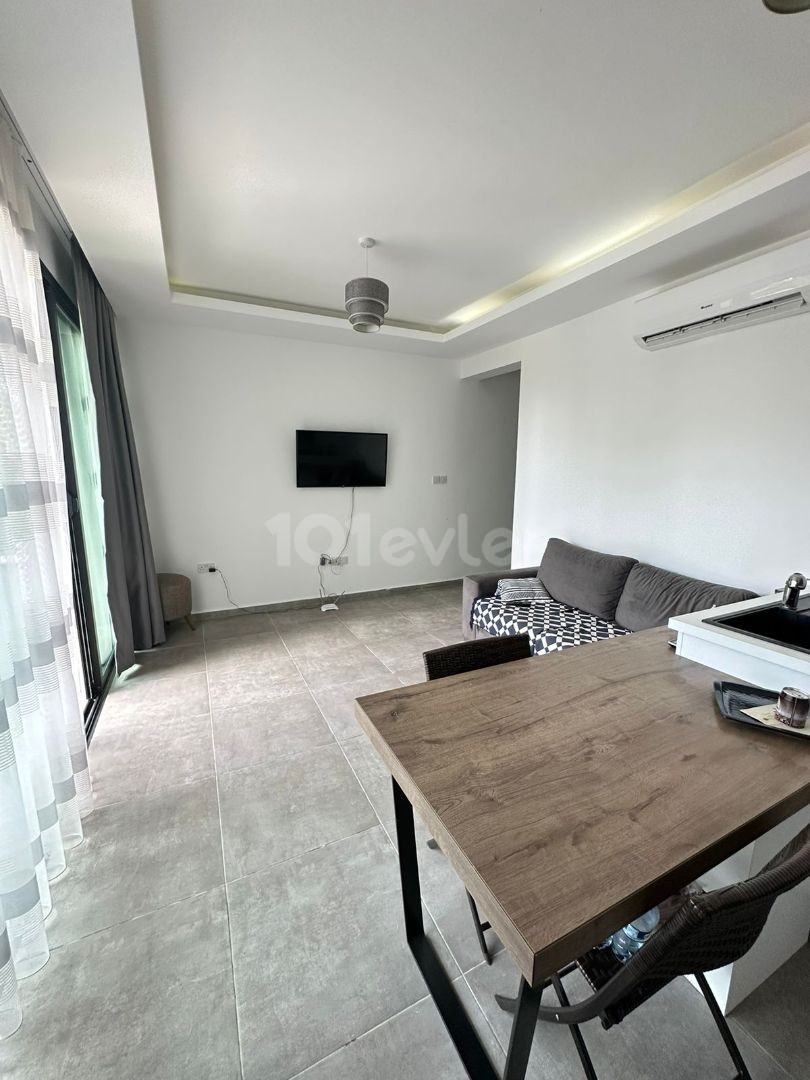 Girne Lapta da Kiralık 1+1  Daire