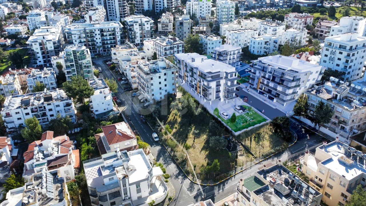 2+1 and 3+1 Apartments for Sale in Kyrenia Center Nusmar Area