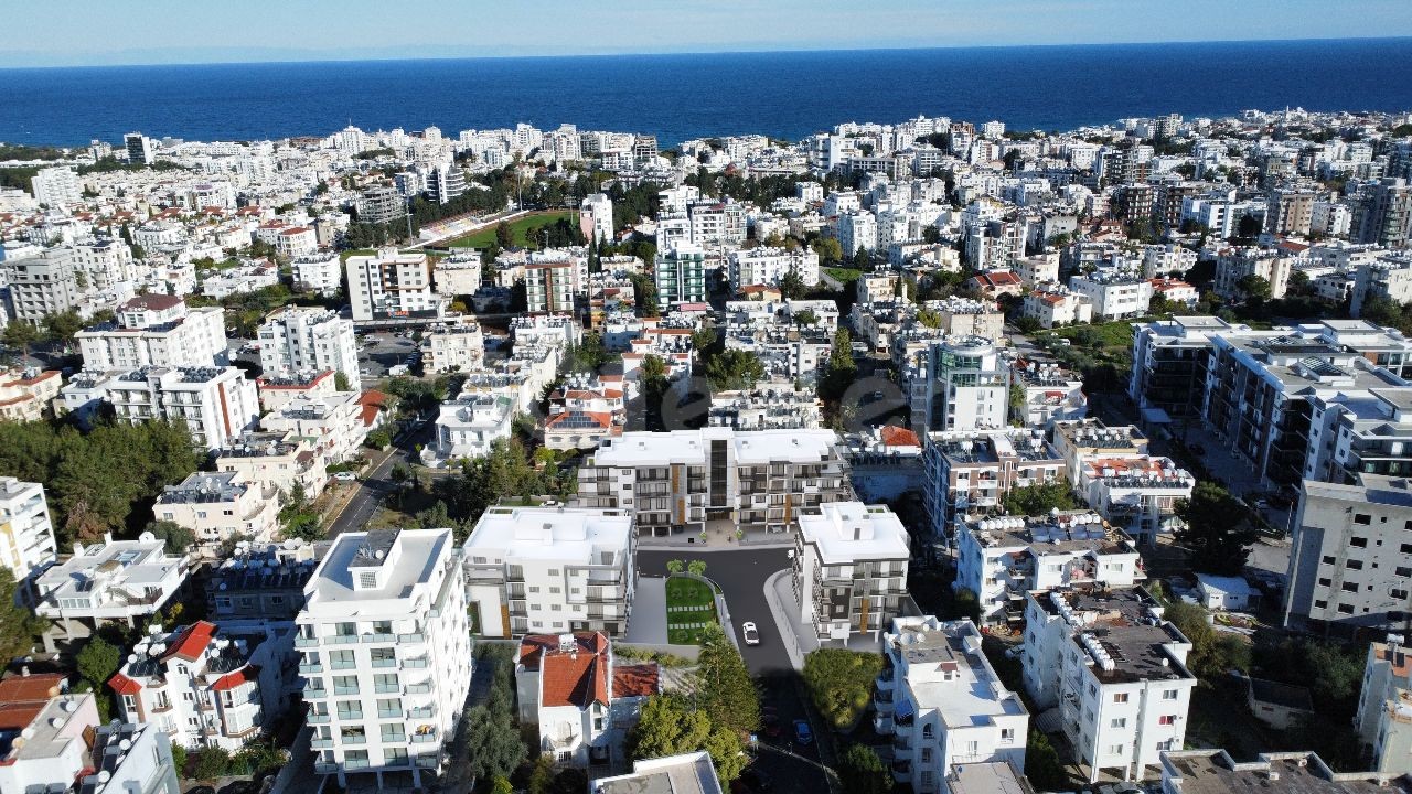 2+1 and 3+1 Apartments for Sale in Kyrenia Center Nusmar Area