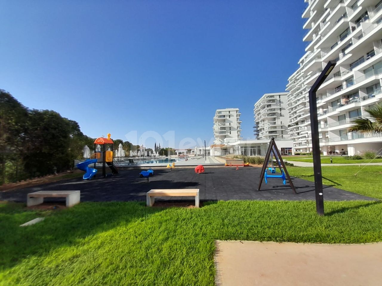 Wohnung ZU VERMIETEN mit Meerblick in Iskele Bosporus