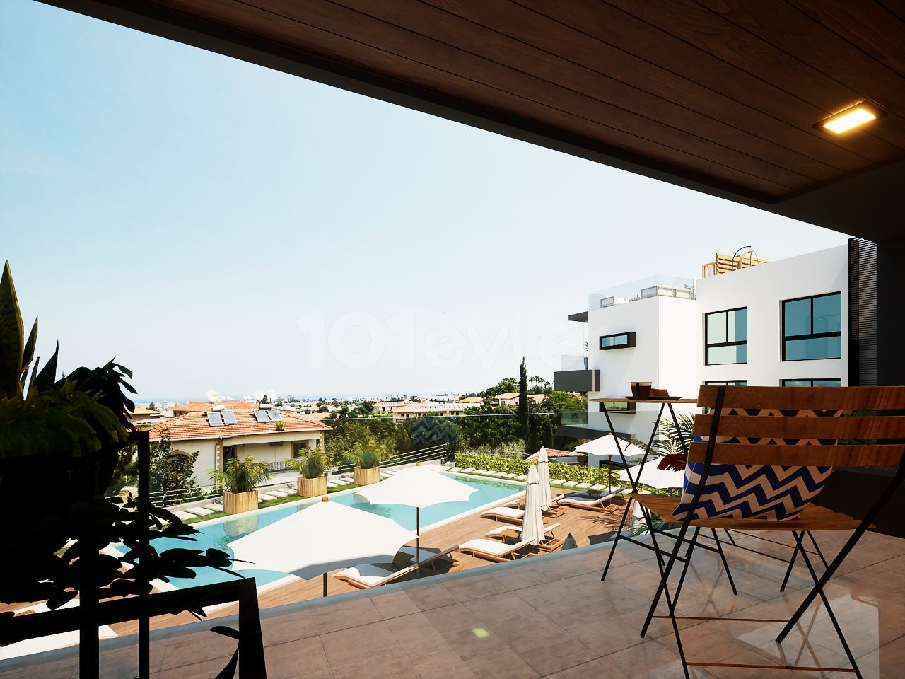 HIGH QUALITY LUXURIOUS LAST 2 FLATS IN A COMMON POOL IN ALSANCAK, KYRENIA