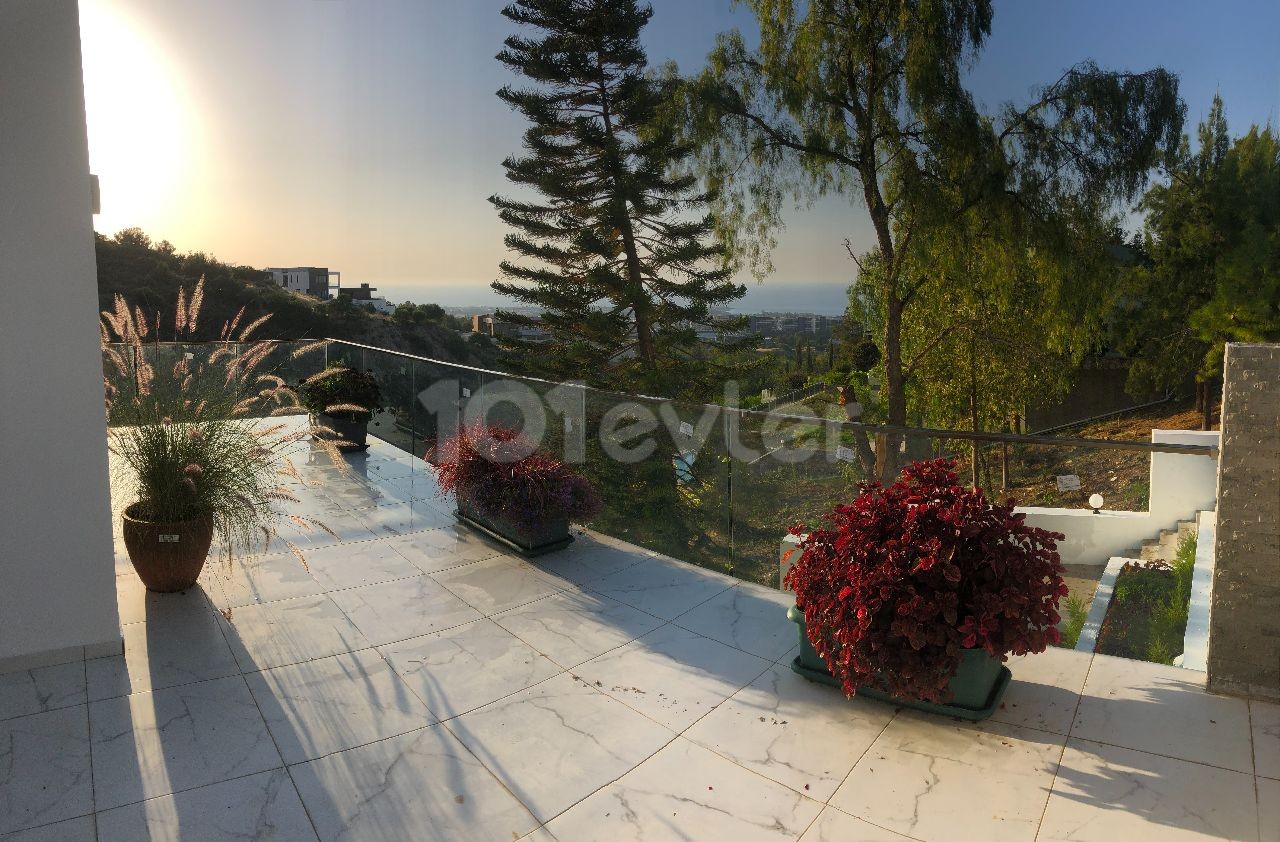 A unique villa for sale under the unique landscape of Kyrenia