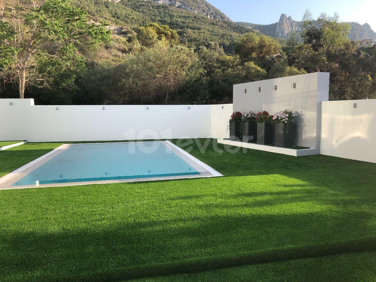 A unique villa for sale under the unique landscape of Kyrenia