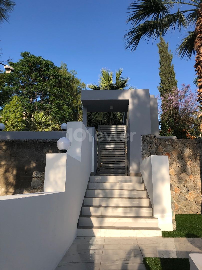 A unique villa for sale under the unique landscape of Kyrenia