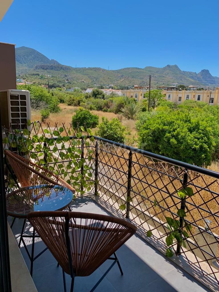 60M2 Private Terrace - Sea and Mountain View - Very Close to Kyrenia Center