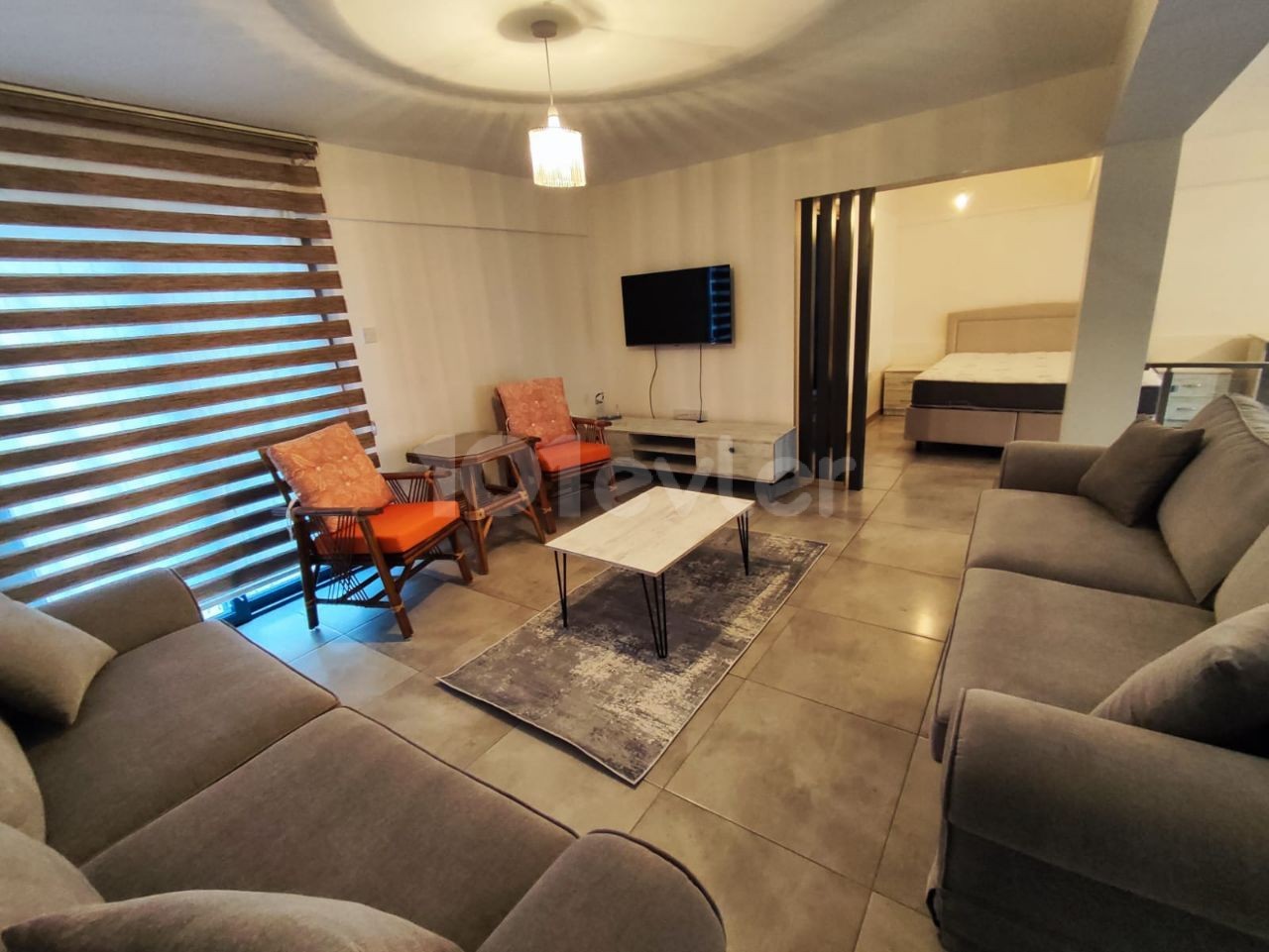 150M2 3+1 - Luxury Loft Apartment in a Complex with Pool