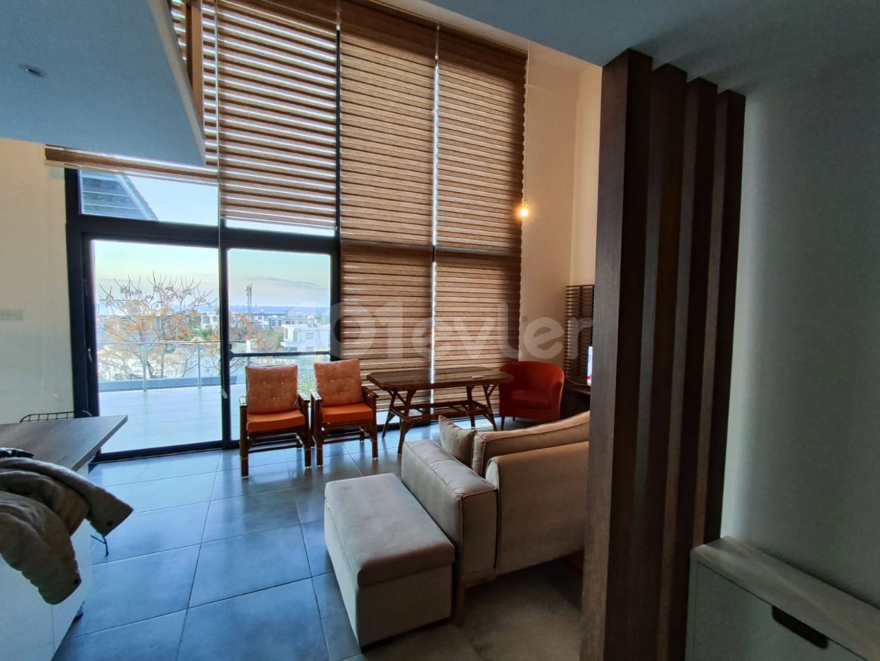 150M2 3+1 - Luxury Loft Apartment in a Complex with Pool