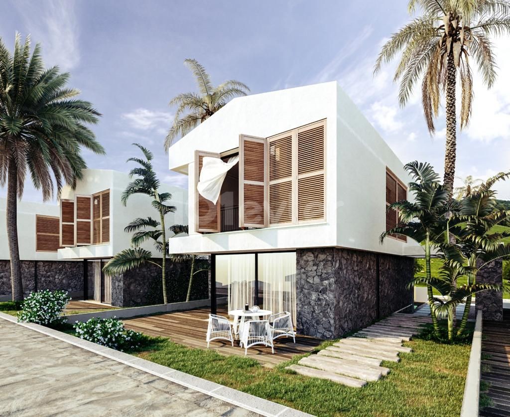 The Most Popular Project in Alsancak 2+1 115m2 3+1 175M2 Luxury Villas