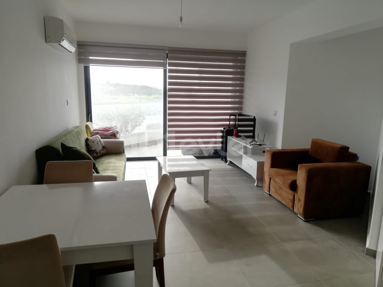 1+1 fully furnished luxury apartment in Lefke gaziveren region