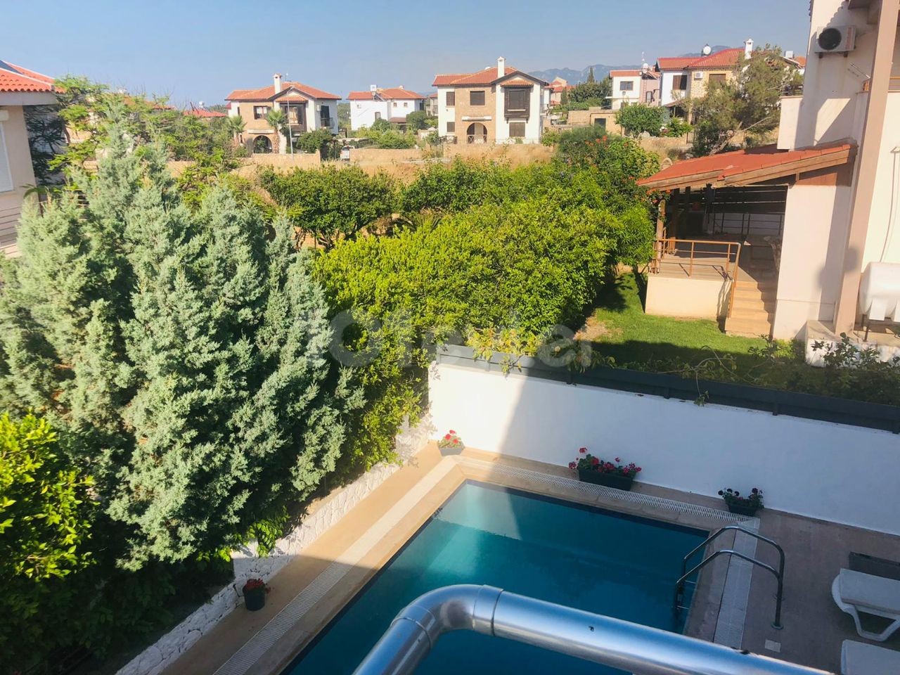 3 Bedroom,Full Furnished Villa with Pool for Rent in Çatalköy, Kyrenia