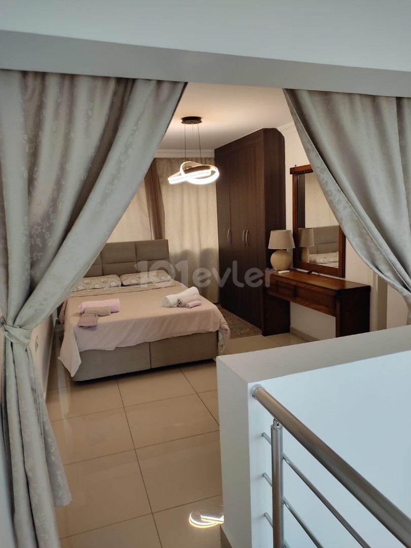 2+1 luxury apartment for rent near the sea in Kyrenia Lapta region