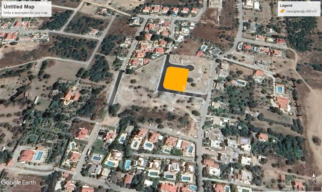 Plot for a single villa in Karaoğlanoğlu area