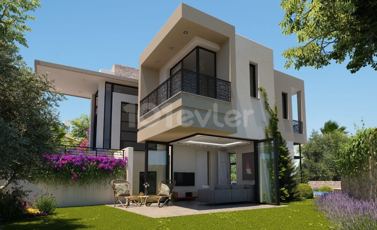 4+1 Turkish Property Villa for Sale in Zeytinlikte, Kyrenia, Cyprus