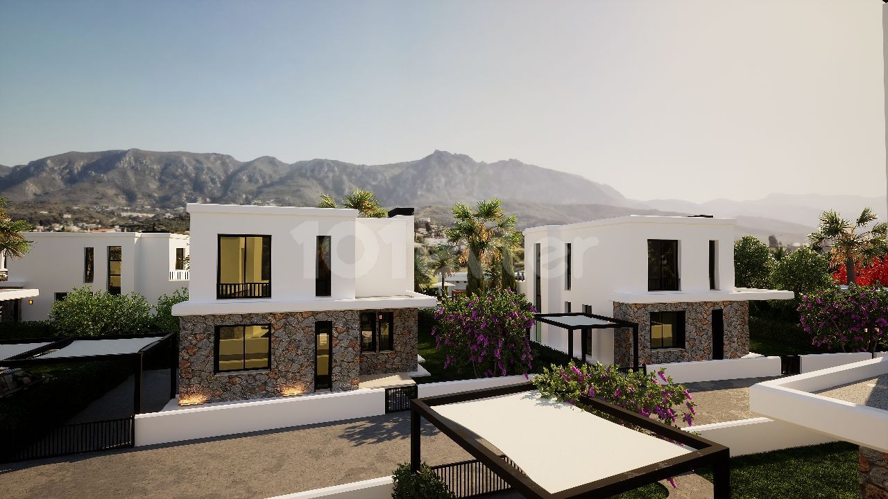 4+1 Berg- und Meerblick Ultra Luxury Villa zu verkaufen in Edremit - Kyrenia - Zypern ** 