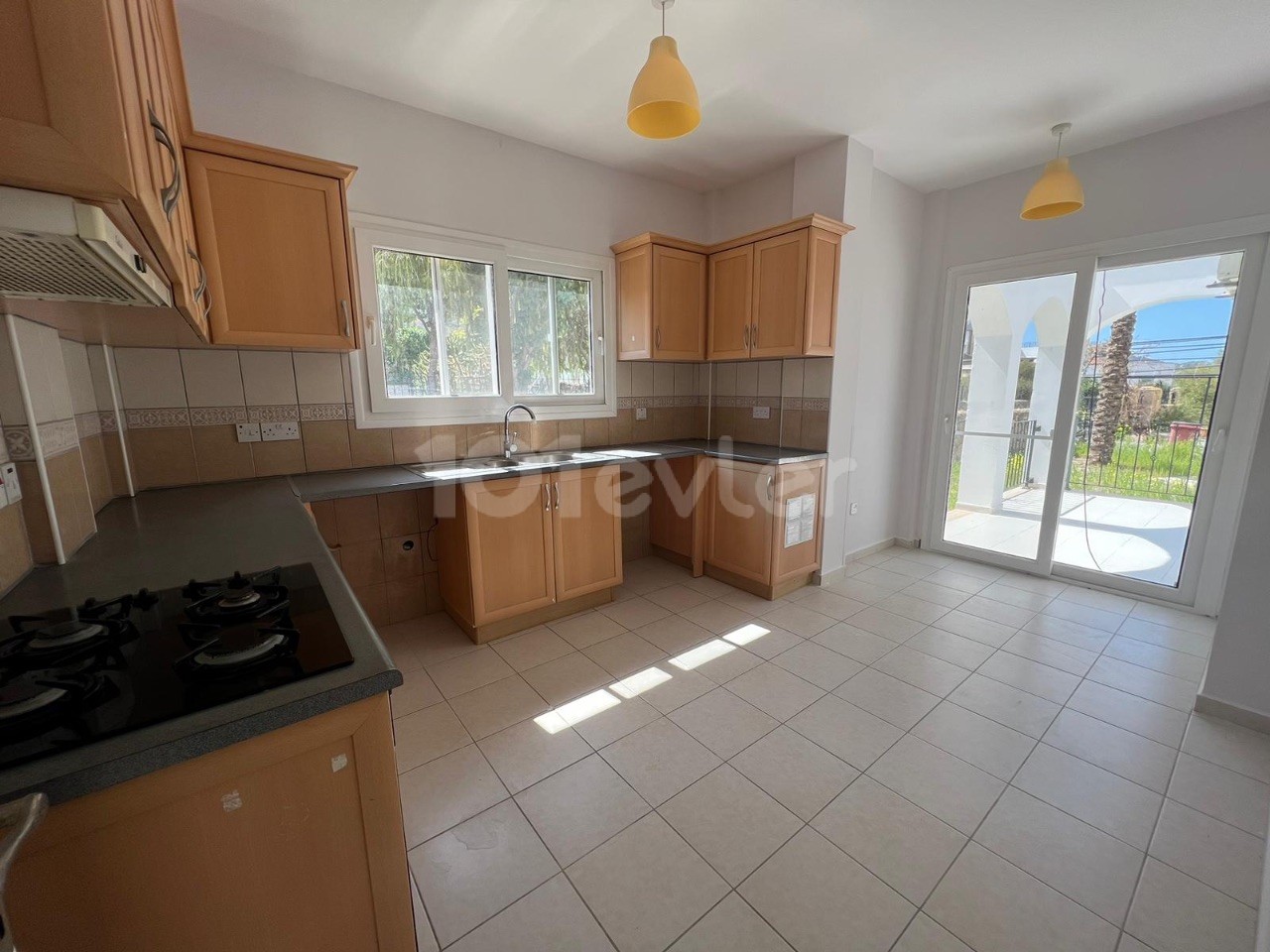 Cyprus Kyrenia Karsiyaka 3+1 Detached Villa for Rent with Full Sea and Mountain View