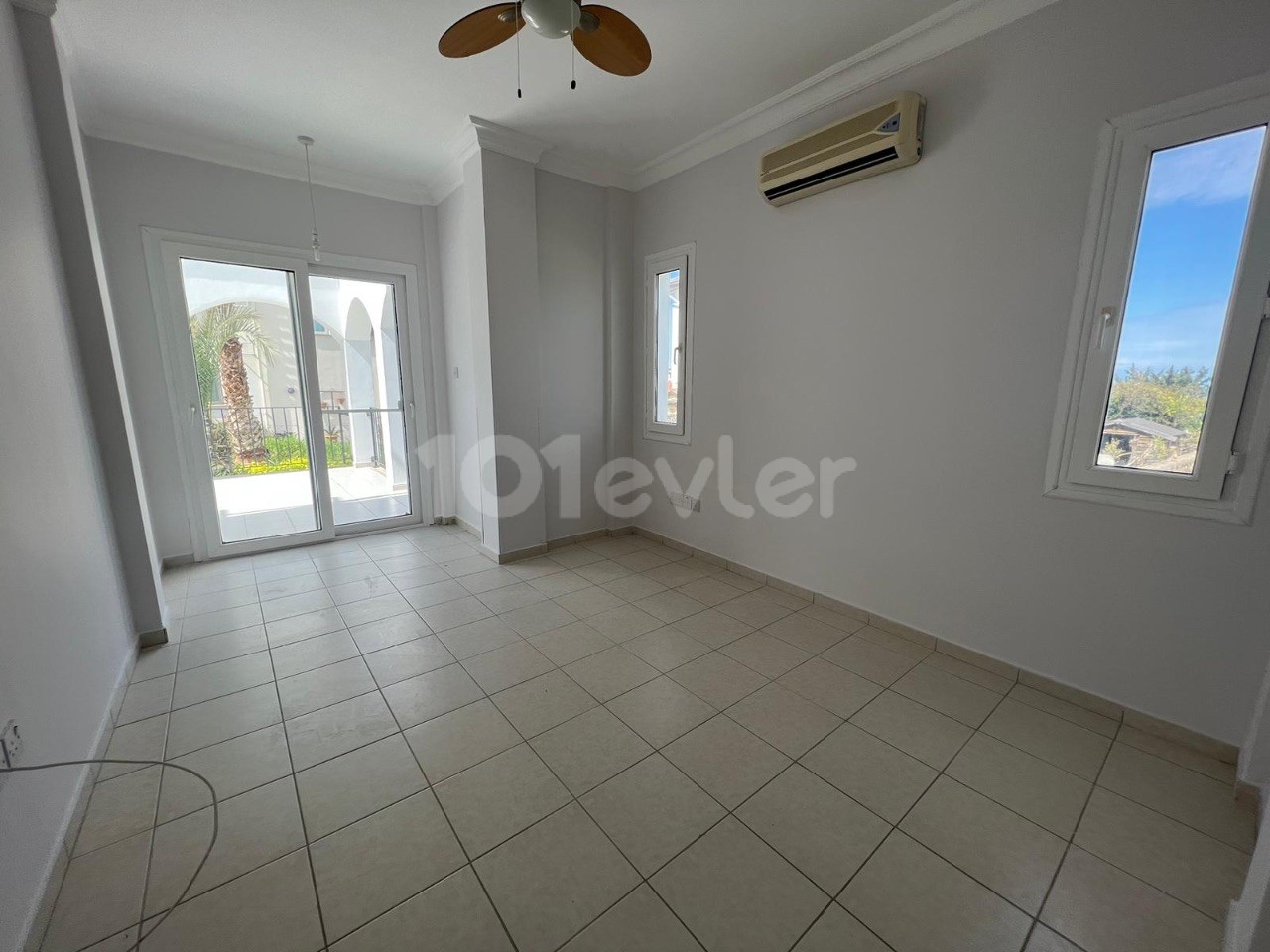 Cyprus Kyrenia Karsiyaka 3+1 Detached Villa for Rent with Full Sea and Mountain View