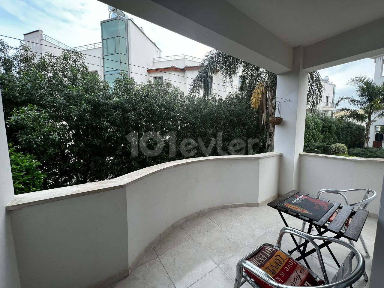 1+1 Flat With Garden And Pool For Rent in Cyprus - Kyrenia - Alsancak