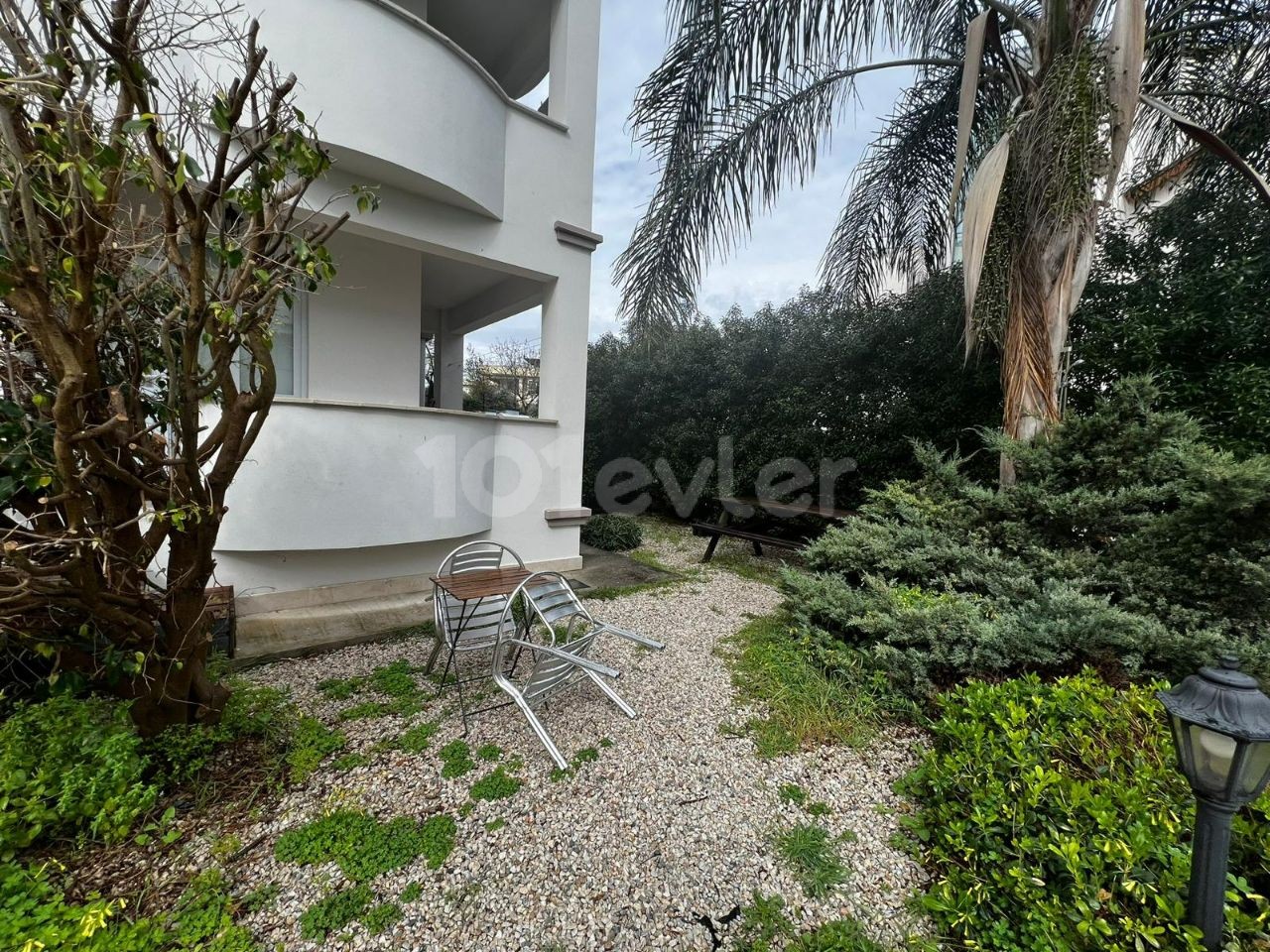 1+1 Flat With Garden And Pool For Rent in Cyprus - Kyrenia - Alsancak