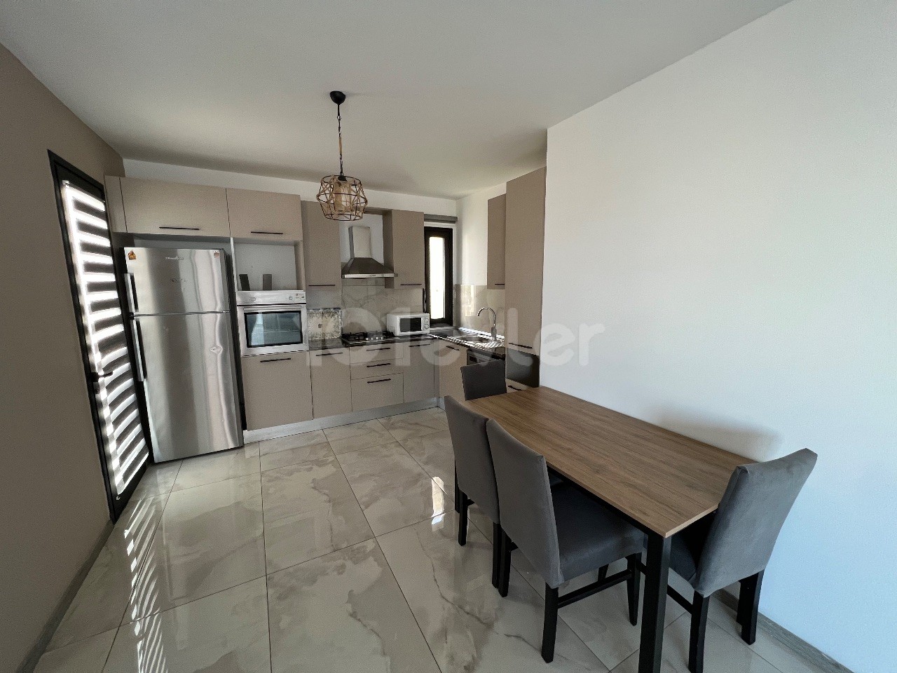 3+1 Seafront Flat For Rent In The Center of Kyrenia, Cyprus