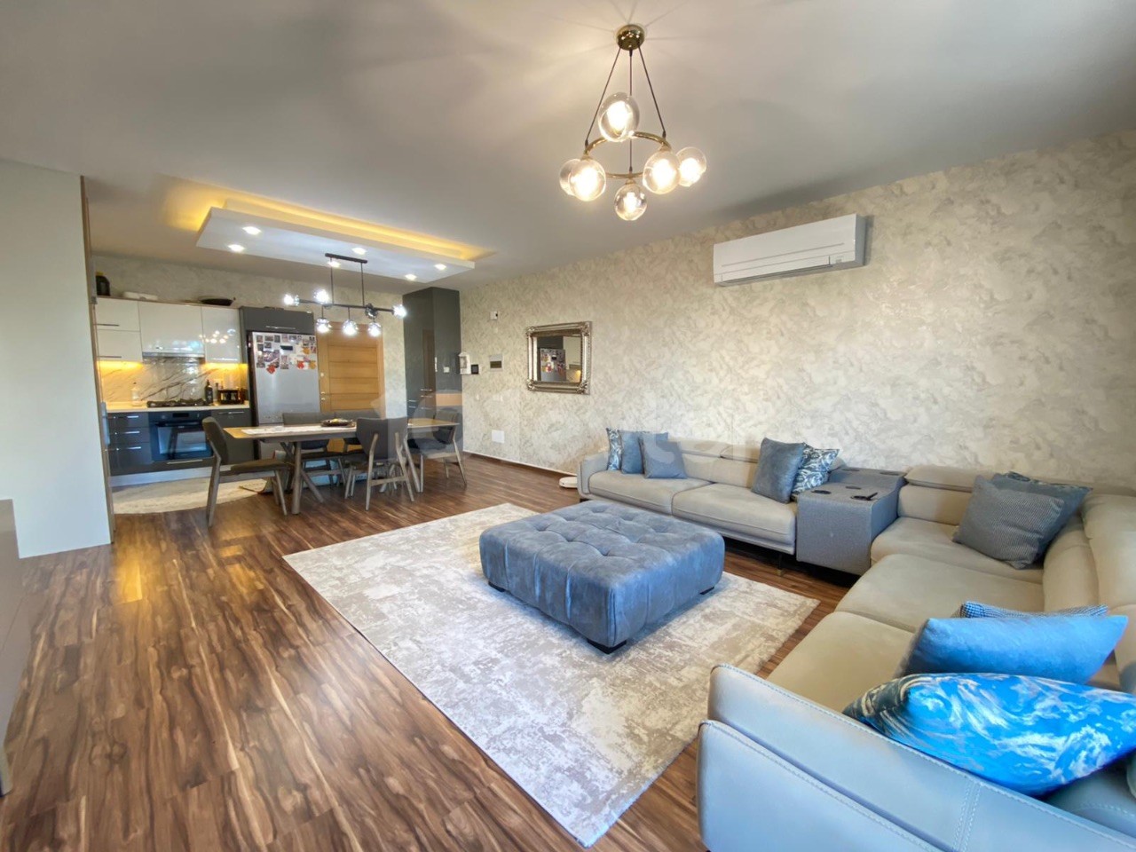 Ultra Luxury 2+1 Flat for Sale in Kyrenia Center, Cyprus, in a Fully Furnished Site