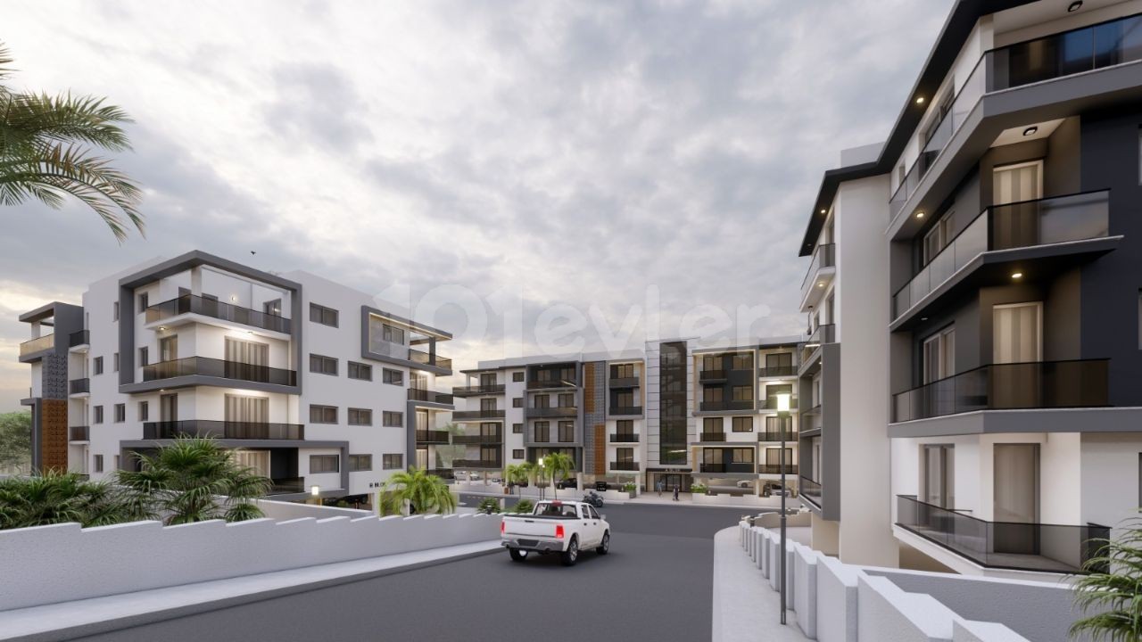 new project 2+1 for sale in Kyrenia center