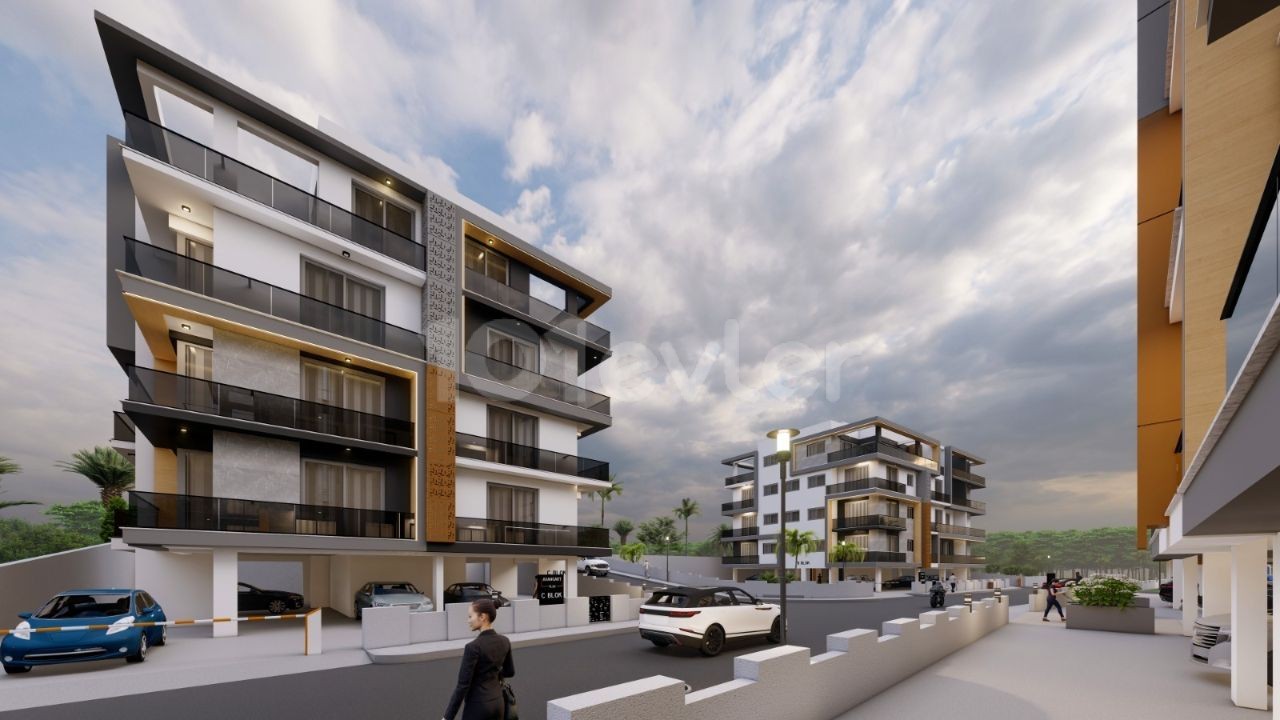 new project 2+1 for sale in Kyrenia center