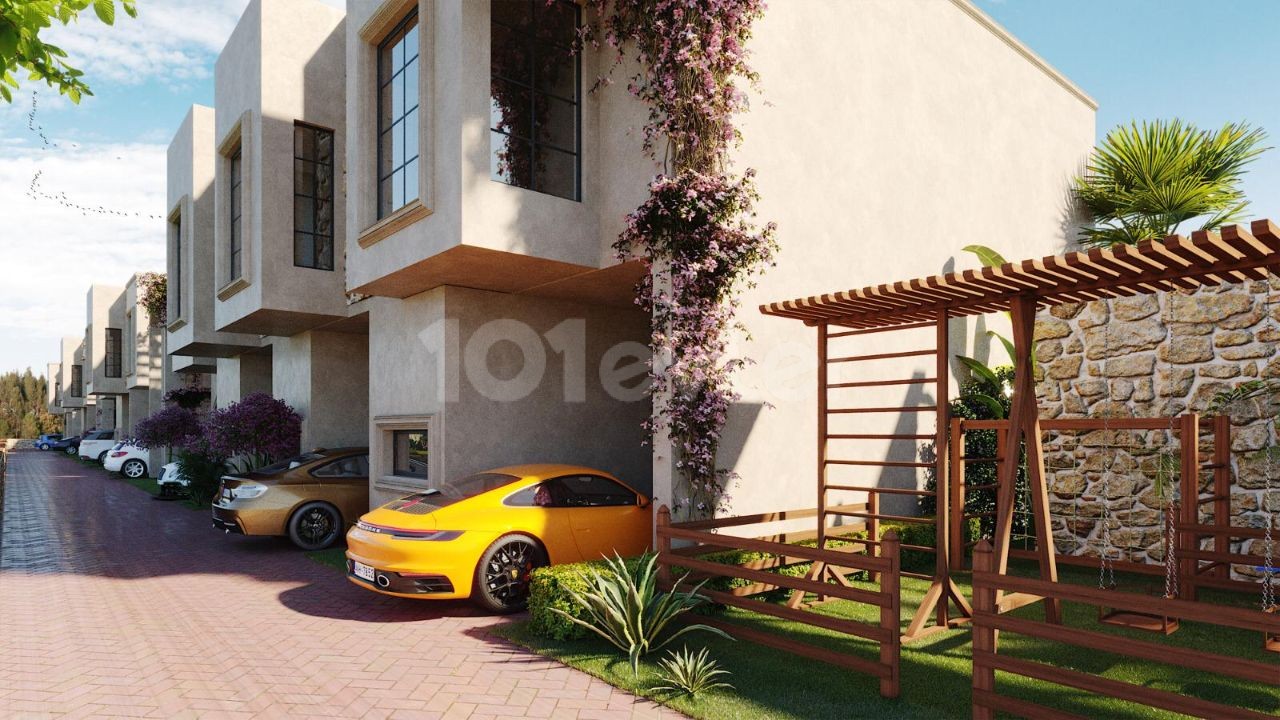 3+1 twin villa for sale