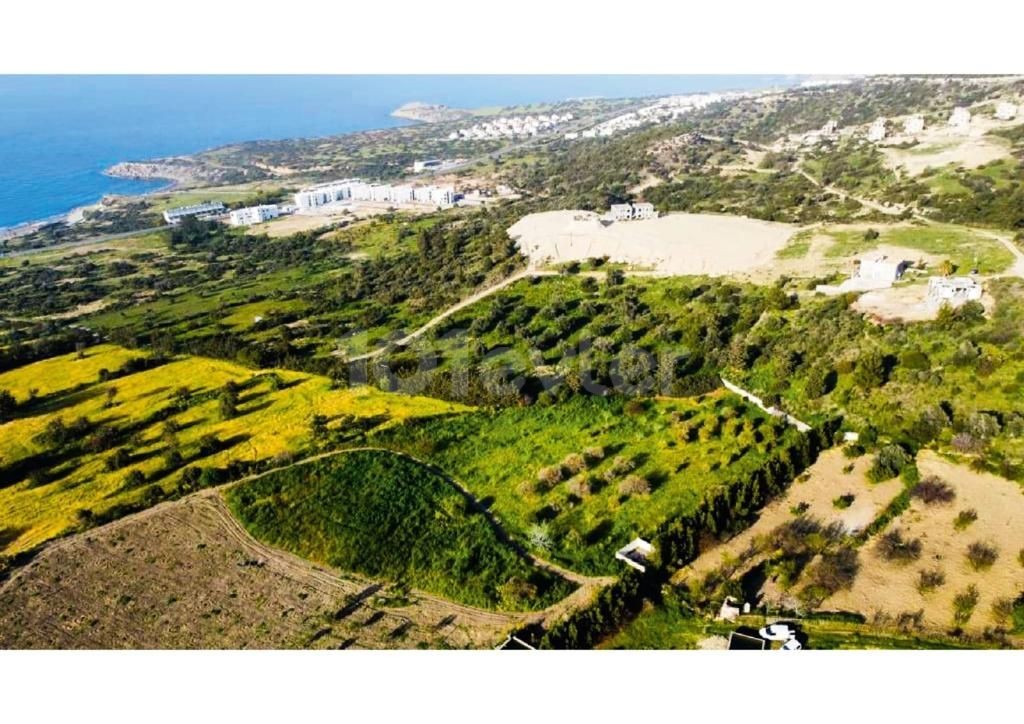 READY PARCELS FOR SALE ABOVE THE BEACH IN ESENTEPE / INFRASTRUCTURE IS READY AND ASPHALT IS PILLED / EACH PLOT SEPARATE DEED / 700mt TO THE SEA !!!