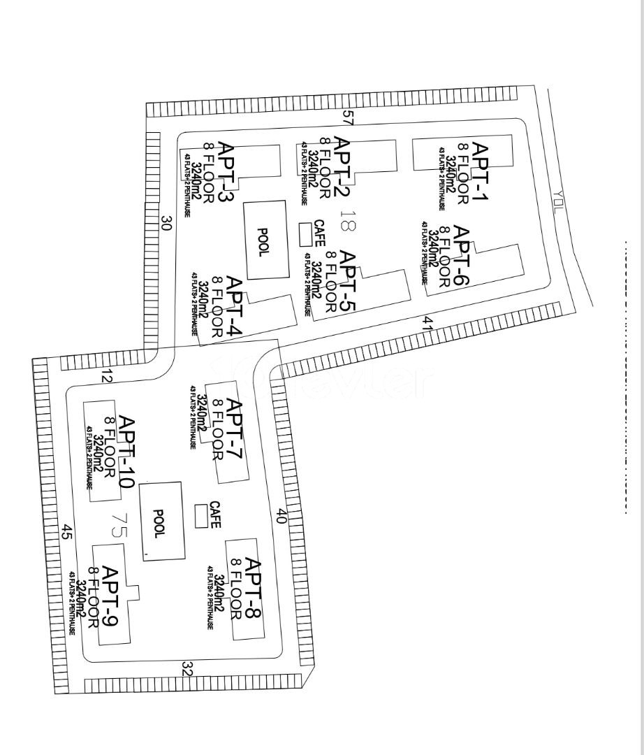 پروژه آپارتمان ویزا شده 450 آپارتمانی در ایسکله سازلیکوی برای فروش