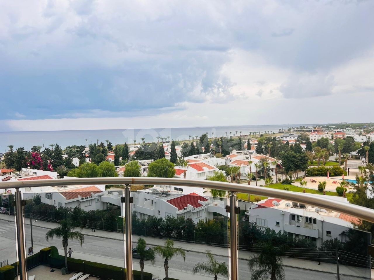 Rental 1+1 luxury apartment in long beach with SEA VİEW 