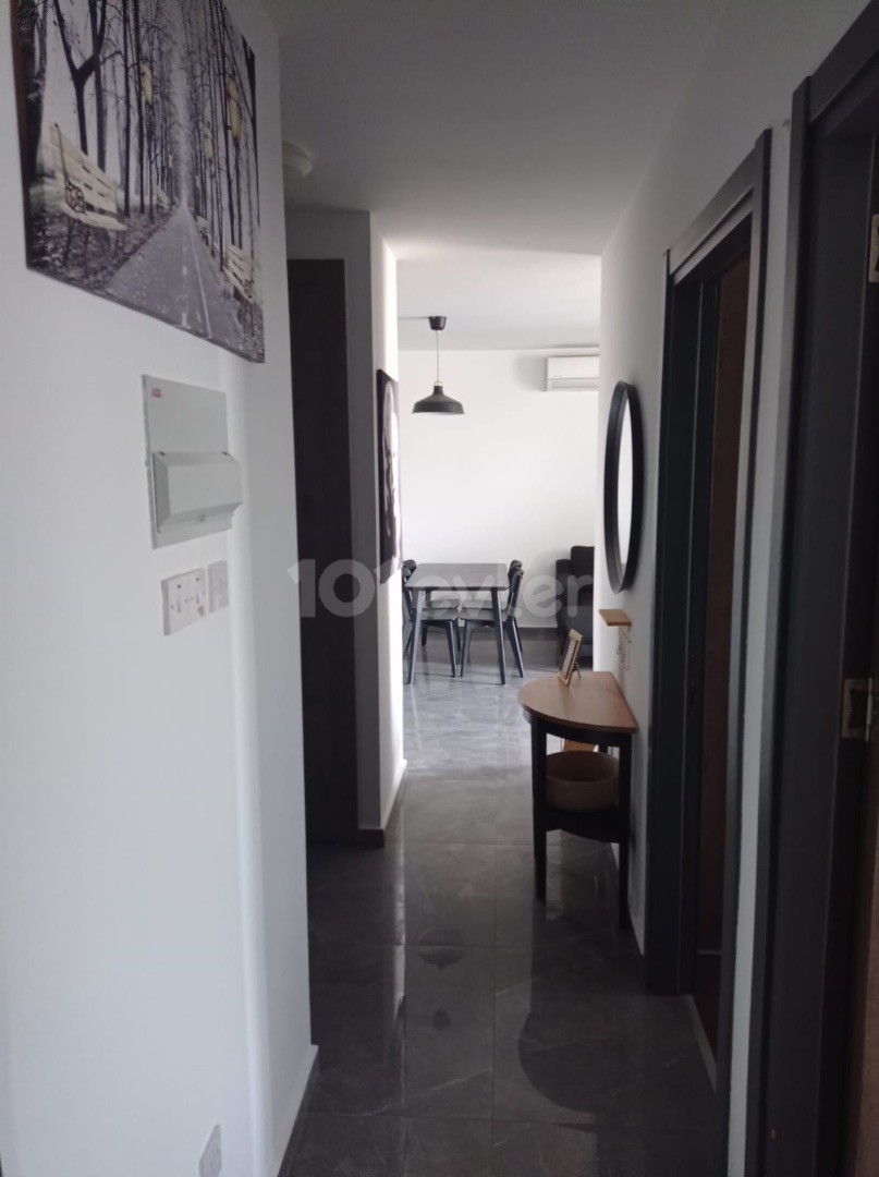  rental luxury 2+1 in Northern Park building Famagusta city center close to emu