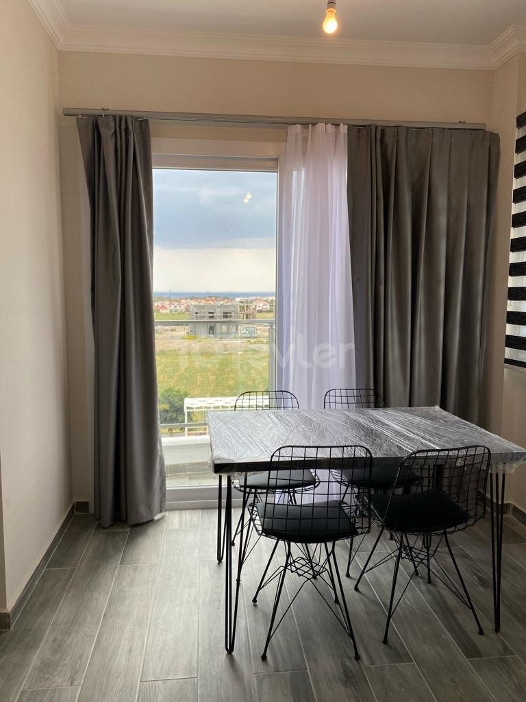 Royal.tutar special offer: rental 2+1 with brand new furniture sea view and pool view in Iskele near iskele police office