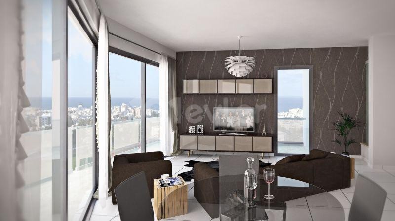 2+1 LUXURIOUS FLATS FOR SALE IN KYRENIA CENTER!!