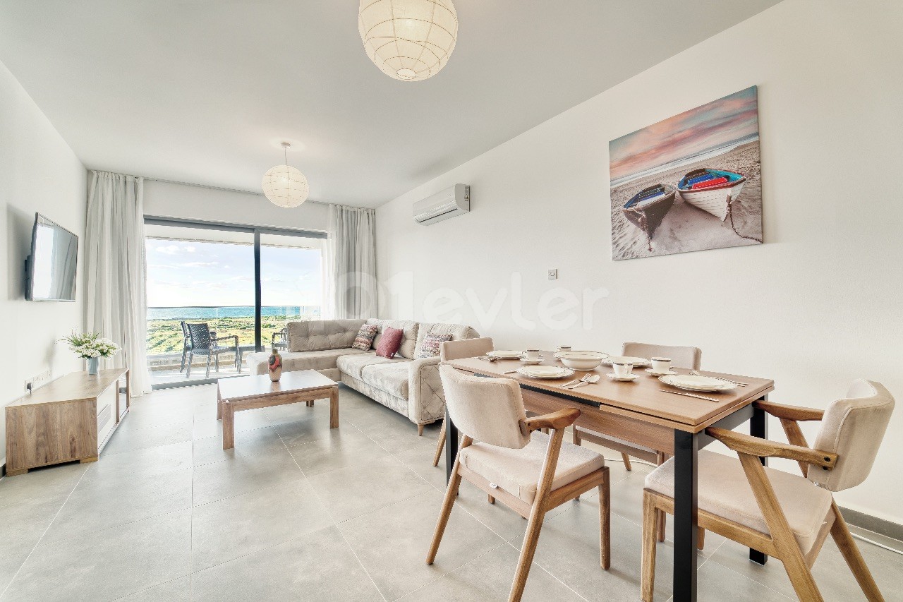 SPASS HABEN ODER ZUHÖREN WOLLEN; IN DIESEN WOHNUNGEN ERWARTEN SIE FRIEDLICHE NATUR UND LEBEN IM MEER!! ULTRA-LUXURIÖSE DUPLEX-PENTHOUSE-WOHNUNGEN ZUM VERKAUF IN LEFKE GAZİVEREN!!