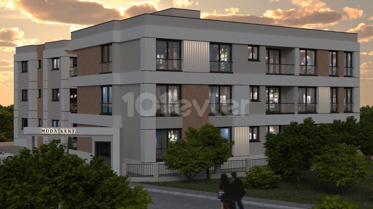 2+1، 3+1 آپارتمان لوکس جدید برای فروش در گیرنه لاپتا