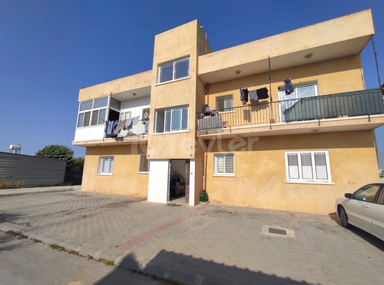 LEFKOŞA/. ALAYKÖY’DE ZEMİNKAT 2+1 SATILIK DAİRE 45,000-GBP