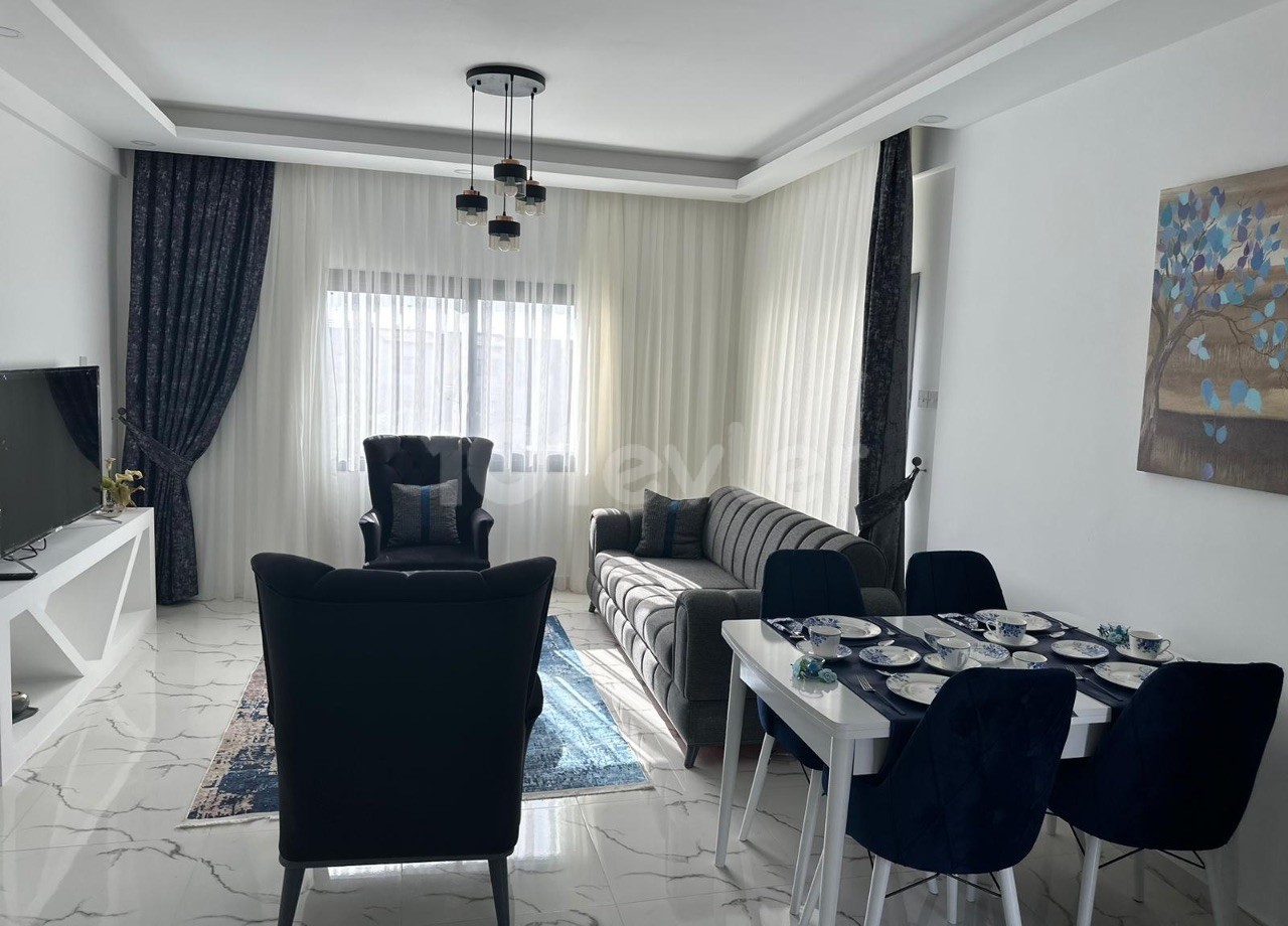 2+1 VOLL MÖBLIERTES PENTHOUSE IN GİRNE / ESSNTEPE 