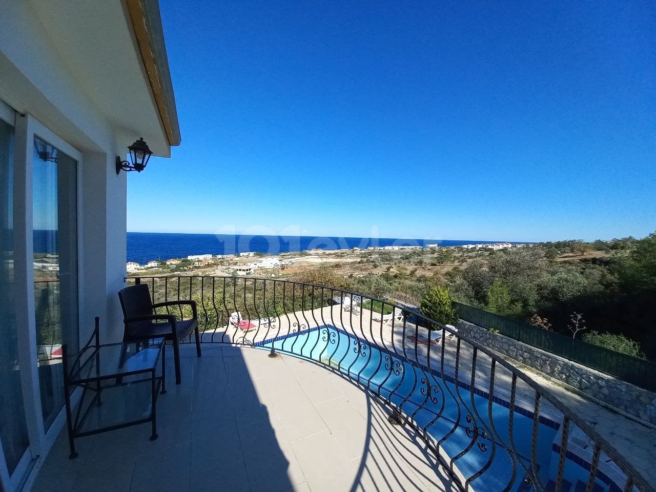 4+1 komplett möblierte Villa zur Miete in Esentepe, Girne