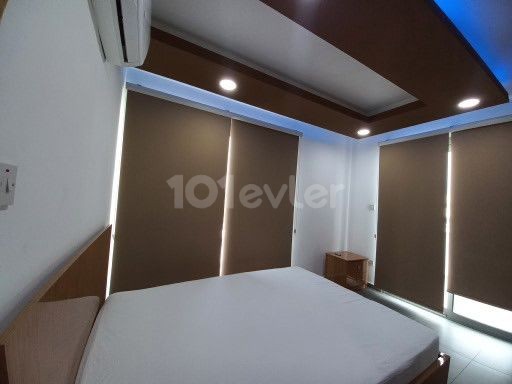 Luxury furnished 2+1 penthouse for rent in the center of Kyrenia