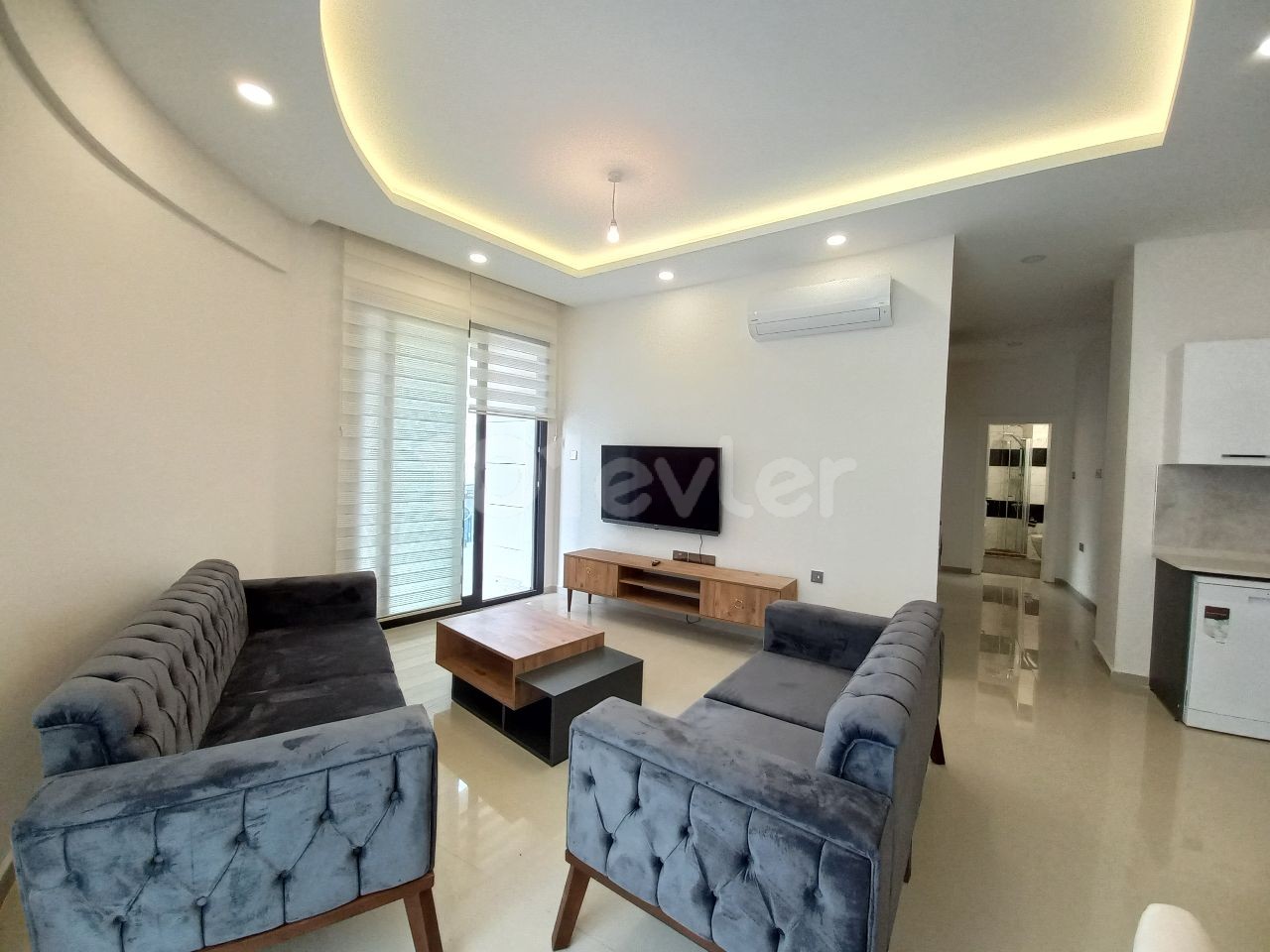 Luxury furnished 2+1 rental in the center of Kyrenia