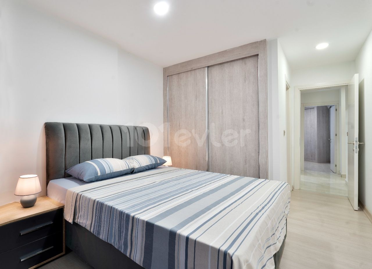 GİRNE MERKEZDE LÜX EŞYALI 2+1 KİRALIK DAİRE