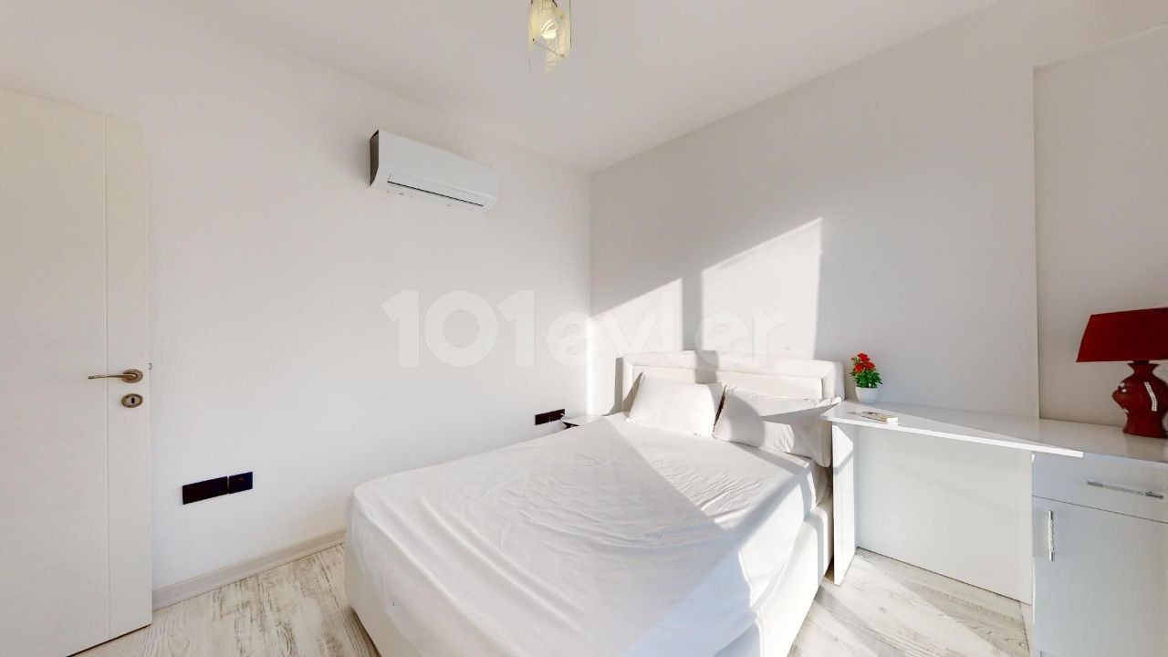 Fully furnished 2+1 flat for rent in the center of Kyrenia