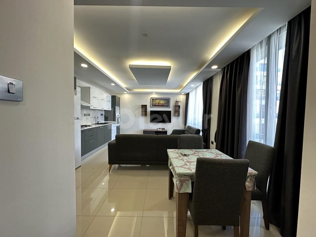 Luxury Furnished 1+1 in a Site in Kyrenia Center