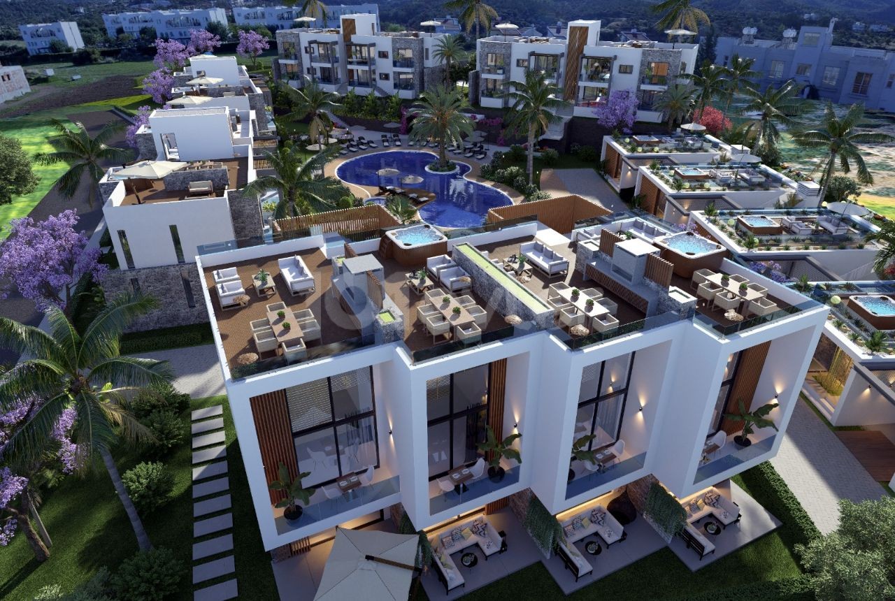 1+1 PENTHOUSE ZUM VERKAUF IN GIRNE ESENTEPE